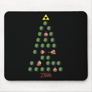 8-bit Christmas Tree Mouse Pad