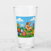 8 bit cute Easter bunny/rabbit
