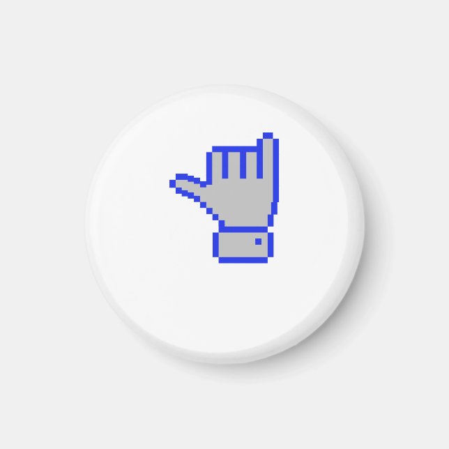8 bit dude magnet (Front)