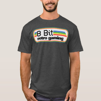 8 Bit Gaming Old Game 16 Bit Gaming Retro Vintage T-Shirt