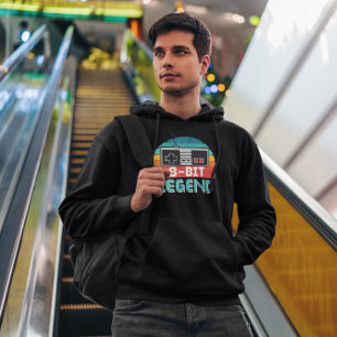 8-Bit Legend - Retro Gamer Hoodie