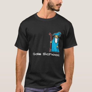 8 Bit Olde School Wizard Tee