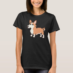 8 Bit Pixel Corgi T-Shirt