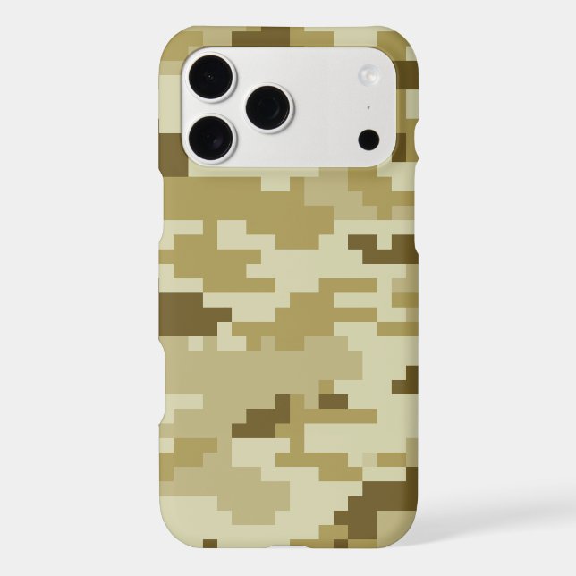 8 Bit Pixel Digital Desert Camouflage / Camo (Back)