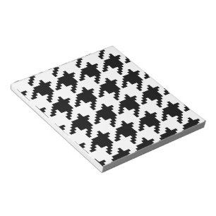 8 Bit Pixel Houndstooth Check Pattern Notepad