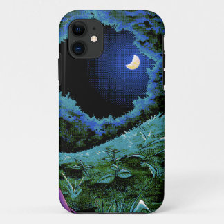 8 Bit Pixel Moonlight iPhone 11 Case