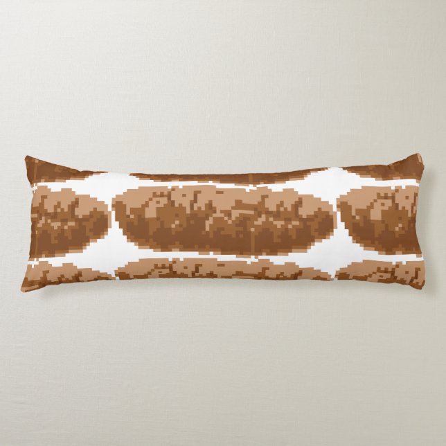 8 Bit Pixel Poop Body Cushion (Front)