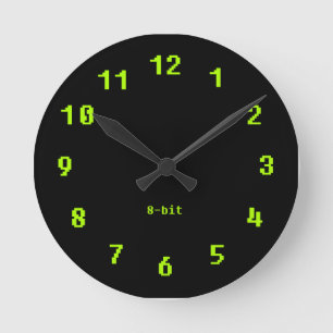 8-Bit Pixel Round Clock