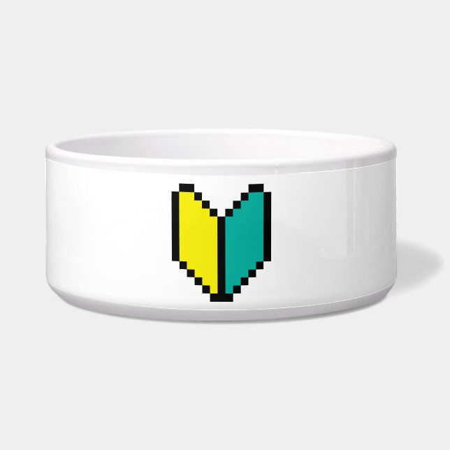 8 Bit Pixel Wakaba / Shoshinsha Mark (Front)