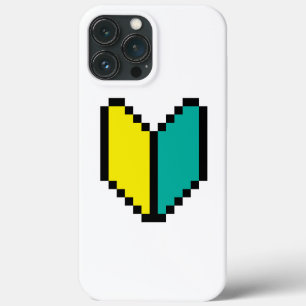 8 Bit Pixel Wakaba / Shoshinsha Mark iPhone 13 Pro Max Case