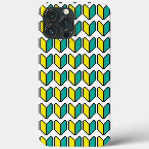 8 Bit Pixel Wakaba / Shoshinsha Mark iPhone 13 Pro Max Case