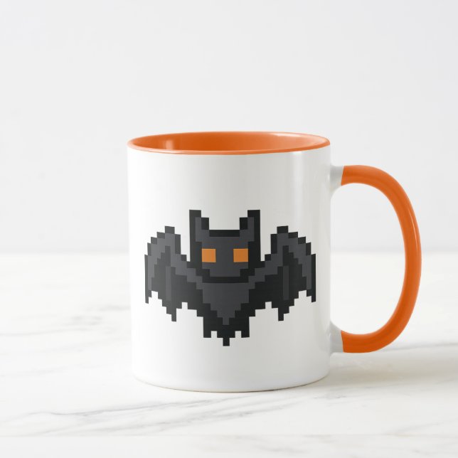 8-bit Retro Bat Mug (Right)