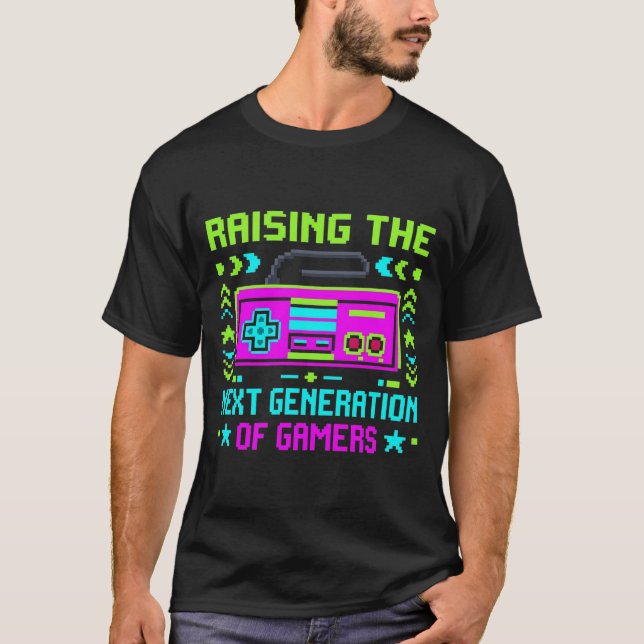 8-Bit Retro Pixel Art T-Shirt (Front)