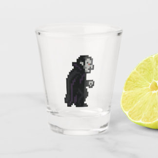 8-bit Retro Vampire Shot Glass