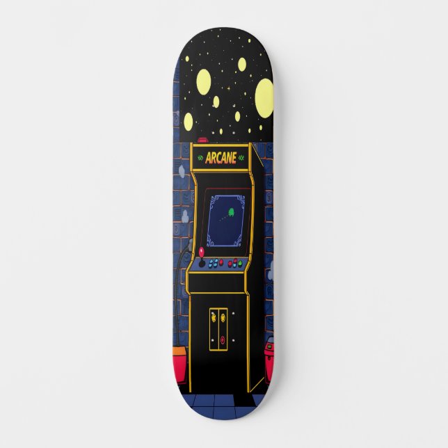 8-Bit Ride Edition 2 Skateboard (Front)