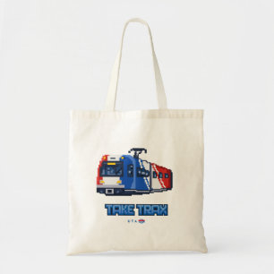 8-bit Take TRAX Tote Bag