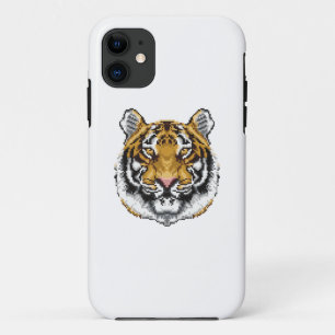 8 Bit Tiger iPhone 11 Case