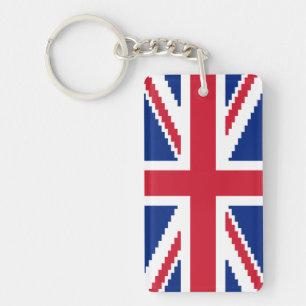 8 Bit Union Pixel Jack Key Ring