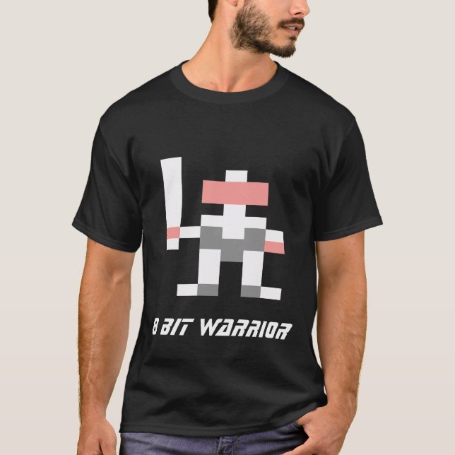 8 bit Warrior T-Shirt (Front)