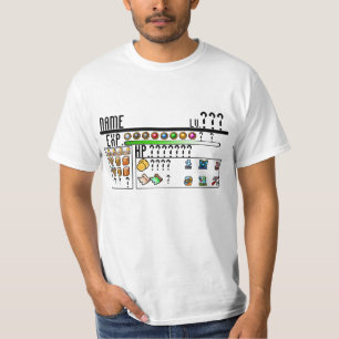 8-bit Warrior Template T-Shirt