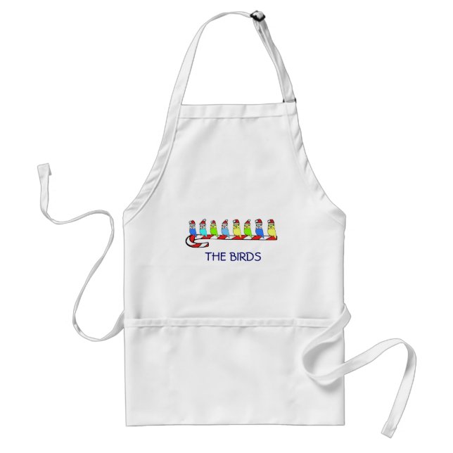8 Budgies Standard Apron (Front)