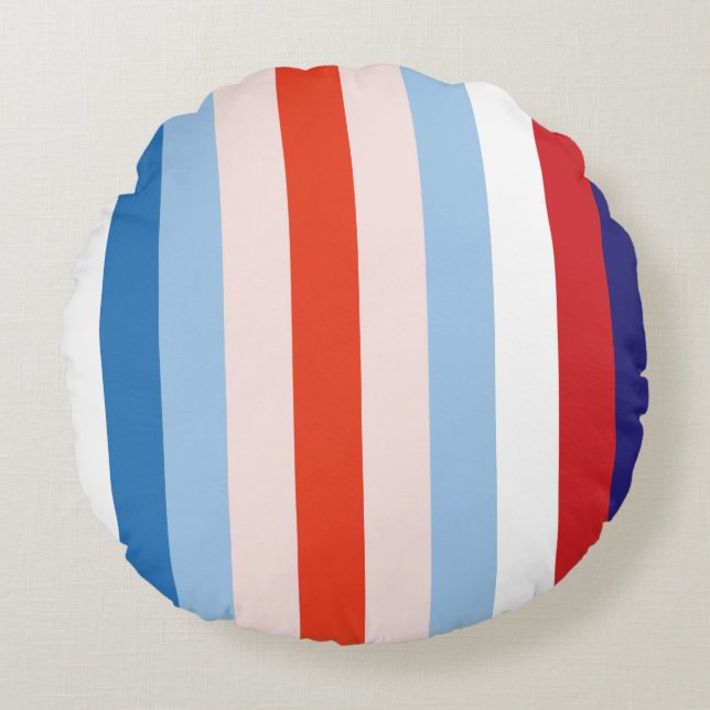 8 Colour Combination Round Cushion (Front)