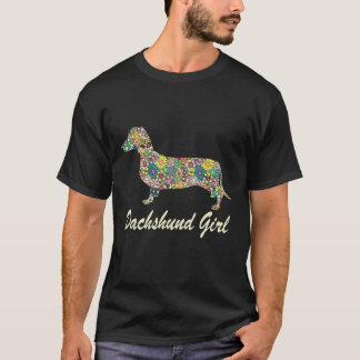 8 Dachshund Girl-Funny Dachshund Dog Lovers T-Shirt