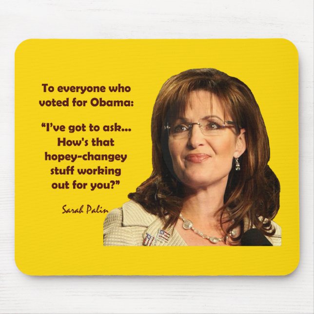 #8 - Hopey-Changey Mouse Pad (Front)