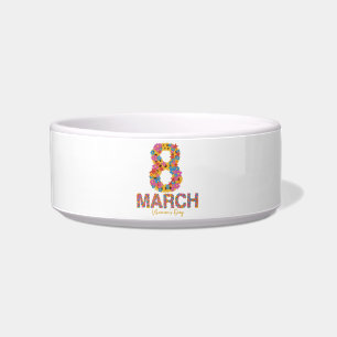 8 March – Women's Day Floral Art Bowl