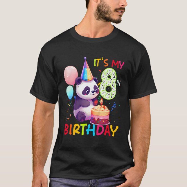 8 Panda 8Th Panda T-Shirt (Front)