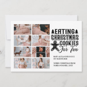 8 Photo Christmas Tree Pregnancy Announcement