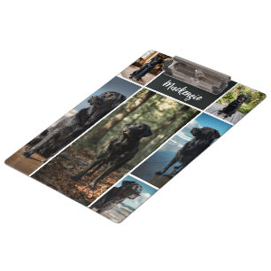 8 Photo Collage and Text Personalised Clipboard