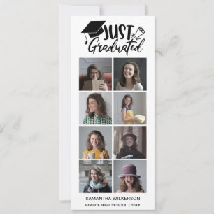 8 Photo Collage Just Graduated Class Of 2023 Announcement