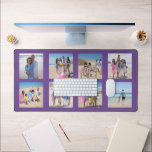 8 Photo Collage Personalised  Desk Mat<br><div class="desc">Create a Photo Collage Personalised desk mat from Ricaso - add 8 individual photos to make a photo collage - a great addition to your home or office desk, keep your loved ones with you while you work, add photographs of your pets - the choice is yours. If you're an...</div>