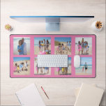 8 Photo Collage Personalised  Desk Mat<br><div class="desc">Create a Photo Collage Personalised desk mat from Ricaso - add 8 individual photos to make a photo collage - a great addition to your home or office desk, keep your loved ones with you while you work, add photographs of your pets - the choice is yours. If you're an...</div>