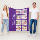 8 Photo Personalised Custom (purple)