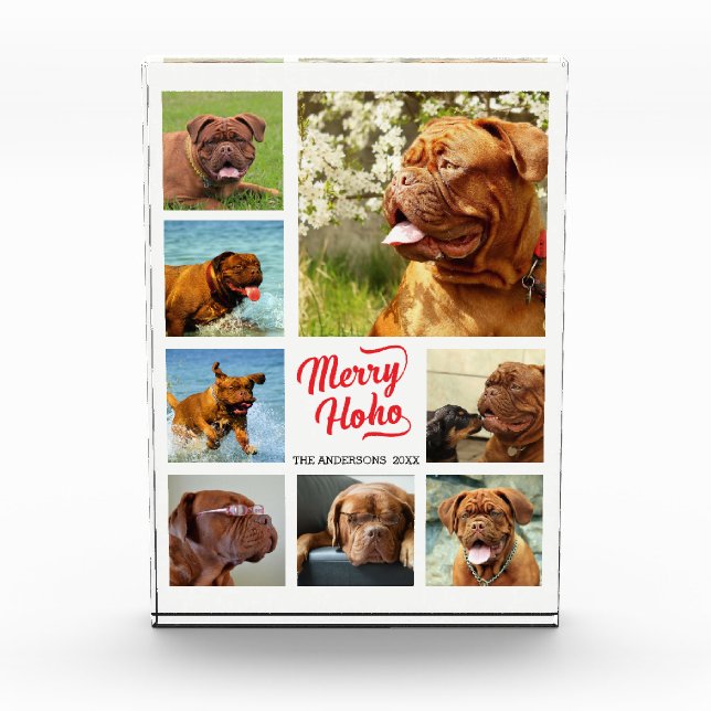 8 Picture Family Photo ✨  Collage Custom Christmas (Front)