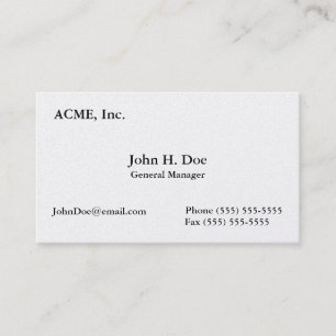 8 Point Start Hex Business Cards