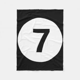 8 Pool 7 Billiards Lazy Costume Halloween Group Ma Fleece Blanket
