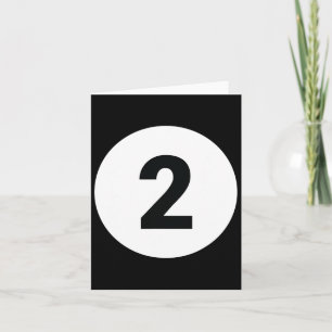 8 Pool Ball 2 Billiards Costume Halloween Group Ma Card