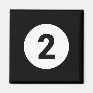 8 Pool Ball 2 Billiards Costume Halloween Group Ma Magnet