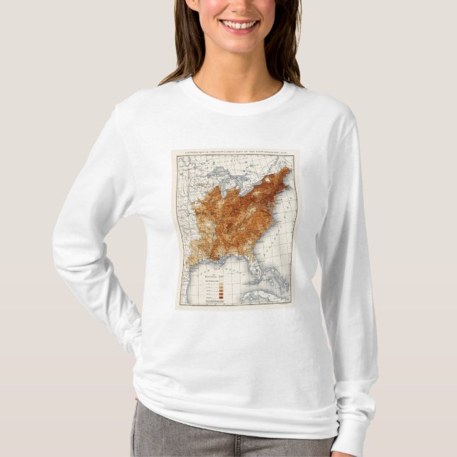 8 Population 1850 T-Shirt (Front)