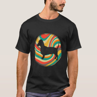 8 Retro Vintage Dachshund Dog Breed T-Shirt