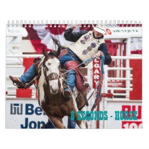 8 SECONDS - HORSE CALENDAR