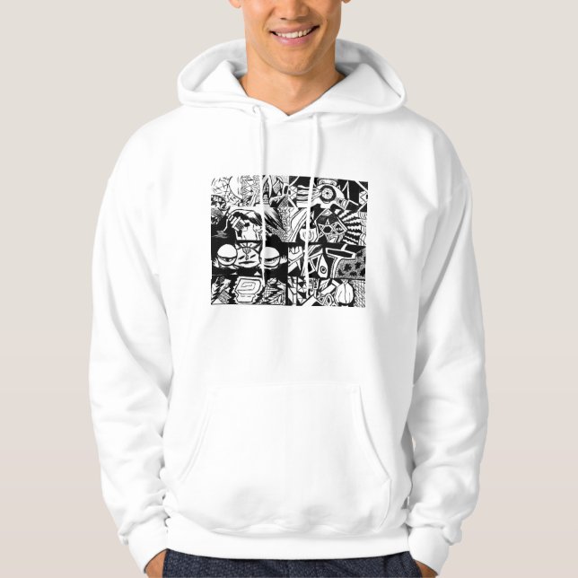 8 Shades of Anxiety Hoodie (Front)