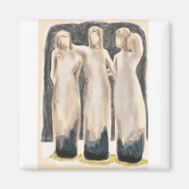 8-Three Sisters Magnet (Front)