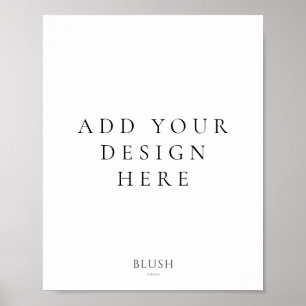 8"x10" Poster Sign Printing