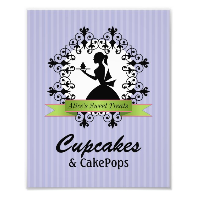 8 x 10 Bakery Table Sign for Framing (Front)
