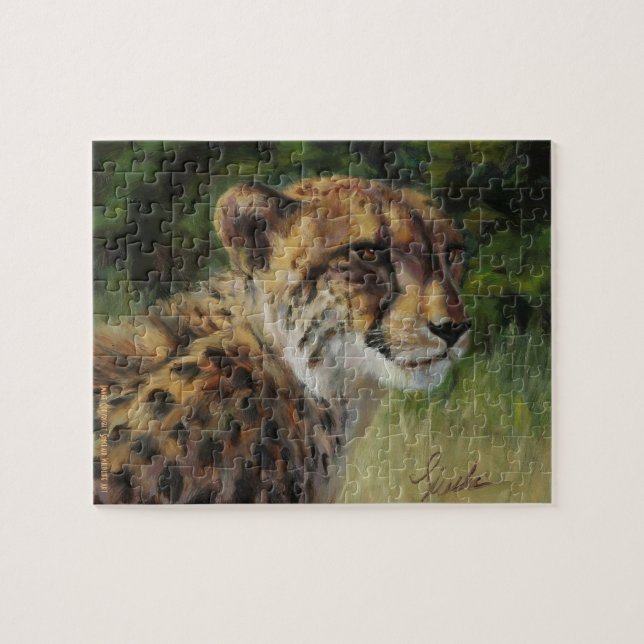 8" x 10" Cheetah Puzzle (Horizontal)