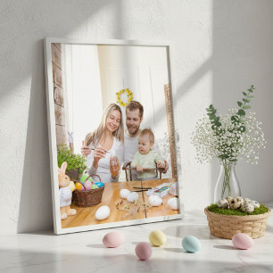 8" x 10" Family Photo Premium Easter Satin Print